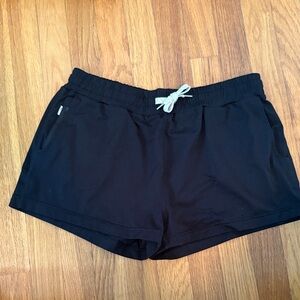 Vuori Black Women's Athletic Shorts